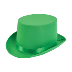 Bristol Novelty Accessories Green Top Hat