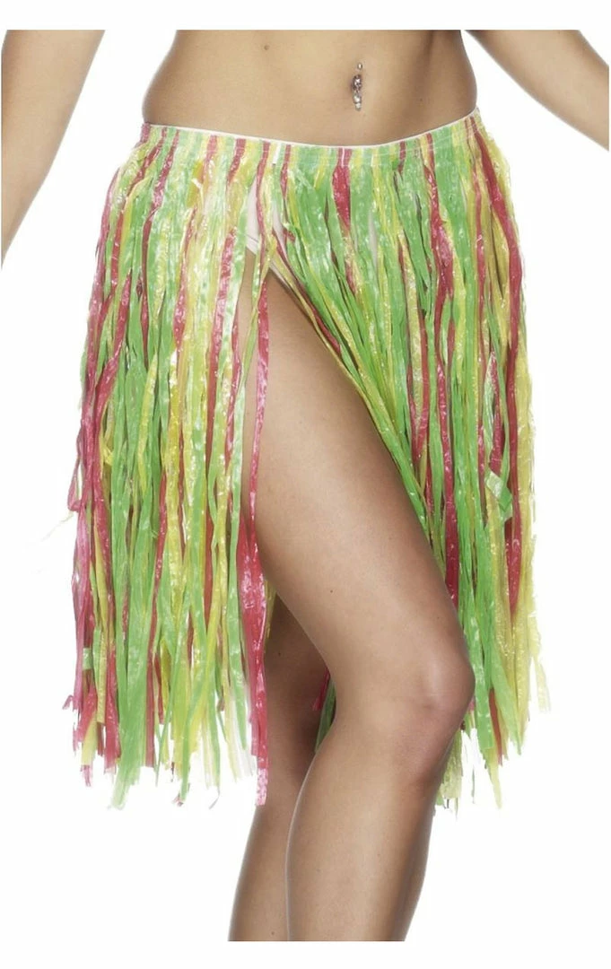 Smiffys 56cm Hawaiian Hula Skirt Multicolour 1 Smiffys 56cm Hawaiian Hula Skirt Multicolour