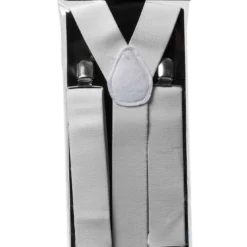 Morris Costumes Accessories White Braces Accessory