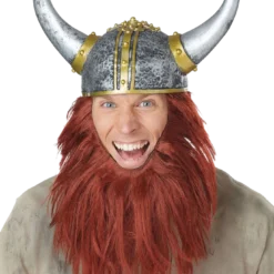California Costumes Viking Helmet And Hair Costume Accessory