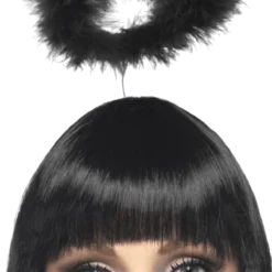 Smiffys Halloween Black Angel Halo Accessory