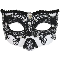 Generic Delma White/Black Mask Accessories