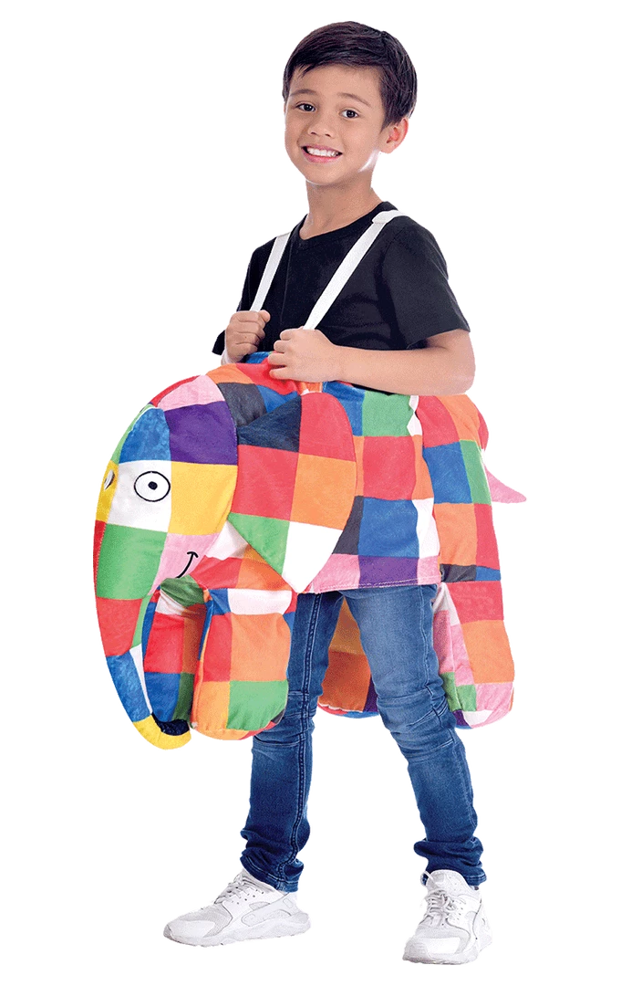Amscan All Girls Costumes Kids Ride On Elmer Costume 1 Amscan All Girls Costumes Kids Ride On Elmer Costume
