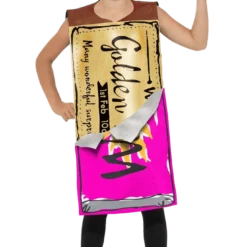Smiffys Childrens Winning Wonka Bar Costume