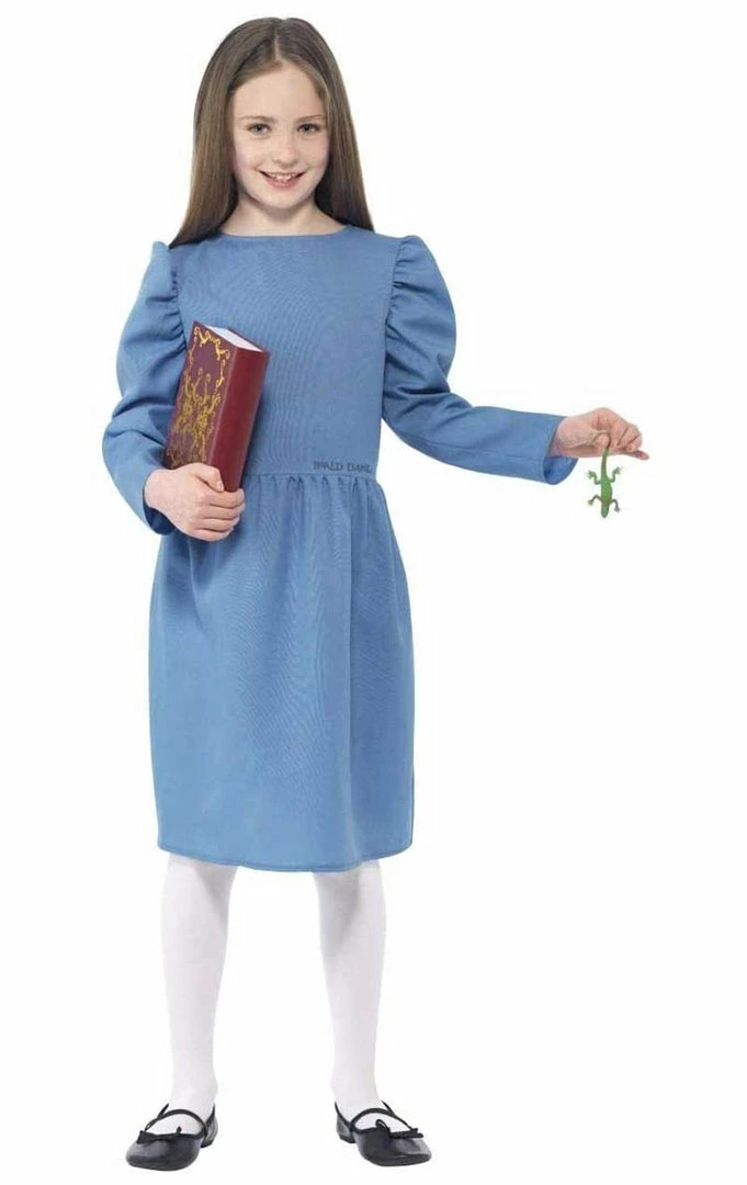 Smiffys All Girls Costumes Child Roald Dahl Matilda Costume 1 Smiffys All Girls Costumes Child Roald Dahl Matilda Costume