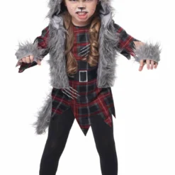 California Costumes Kids Wee-Wolf Girl Costume
