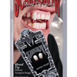 Scarecrow Small Blood Tip Deluxe Vampire Fangs Accessories