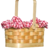 Rasta Imposta Gingham Basket