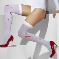 Smiffys Clowns Adult Blood Stained Thigh Highs