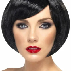 Smiffys Babe Wig (Black) Accessories