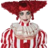 California Costumes Creepy Clown Dark Red Wig Accessories