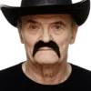 Generic Accessories 70s Black Moustache
