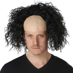 California Costumes Clown Pattern Baldness Wig