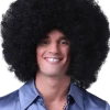 Generic Giant Black Afro Wig 1970s