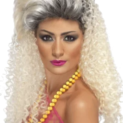 Smiffys 80's Bottle Blonde Wig 1980s