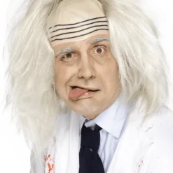 Smiffys White Professor Wig Accessories