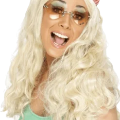 Smiffys Groovy Blonde Wig