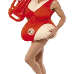 Smiffys Adult Baywatch Padded Swimming Costume All Mens Costumes