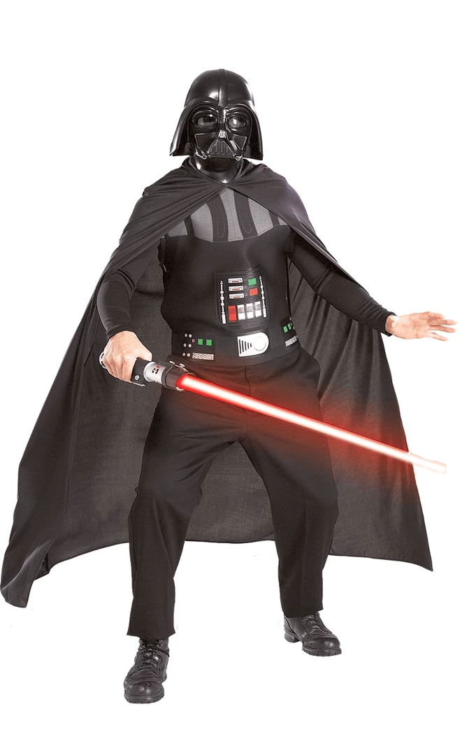 Rubies All Mens Costumes Adult Darth Vader & Lightsaber Accessory Kit 1 Rubies All Mens Costumes Adult Darth Vader & Lightsaber Accessory Kit