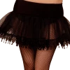 Leg Avenue Black Teardrop Petticoat Burlesque