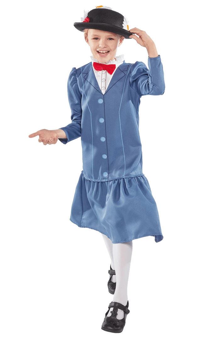 Rubies All Girls Costumes Kids Mary Poppins Costume 1 Rubies All Girls Costumes Kids Mary Poppins Costume