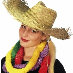Smiffys Hawaiian Straw Hat All Mens Costumes