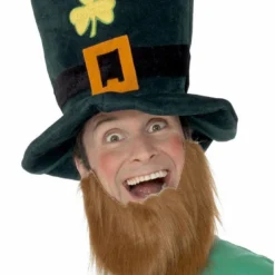 Smiffys Accessories Adult Leprechaun Hat And Beard