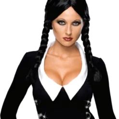 Rubies Wednesday Addams Wig 1990s