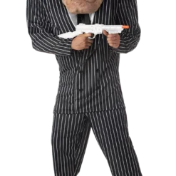 California Costumes Adult Massive Mobster Gangster Costume