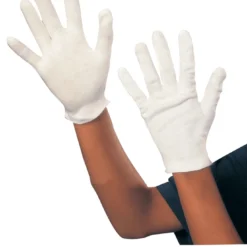 Rubies Halloween Kids White Gloves