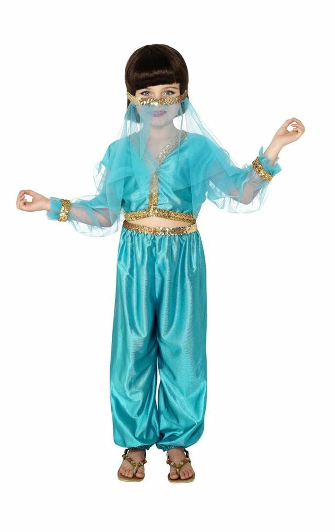 Smiffys All Girls Costumes Child Arabian Princess Costume 1 Smiffys All Girls Costumes Child Arabian Princess Costume