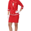 Orion Costumes All Mens Costumes Adult Sizzling Red Air Hostess Costume