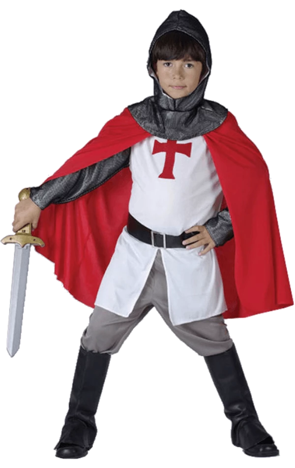 Bristol Novelty Child Crusader Boy Costume All Boys Costumes 1 Bristol Novelty Child Crusader Boy Costume All Boys Costumes
