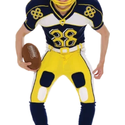 Orion Costumes American Football Player Costume (Inc Helmet And Ball) All Mens Costumes