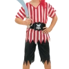 Bristol Novelty Child Striped Pirate Boy Costume