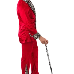 Orion Costumes All Mens Costumes Red Pimp Costume & Hat