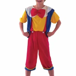 Bristol Novelty Child Storybook Pinocchio Costume All Boys Costumes