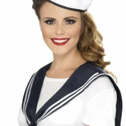 Smiffys Sailor Hat And Collar All Womens Costumes