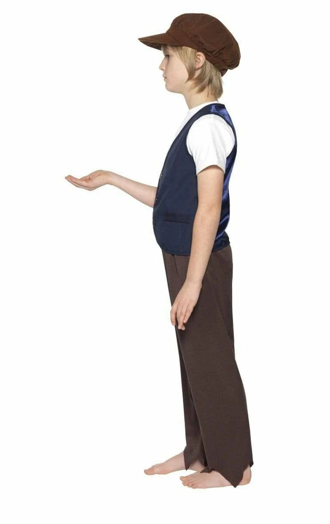 Smiffys All Boys Costumes Child Victorian Poor Peasant Boy Costume 2 Smiffys All Boys Costumes Child Victorian Poor Peasant Boy Costume