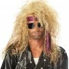 California Costumes All Mens Costumes Heavy Metal Rocker Blonde Wig Accessory