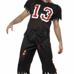 Smiffys All Mens Costumes High School Zombie Footballer Costume
