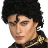 Rubies Adult Curly Michael Jackson Wig All Mens Costumes