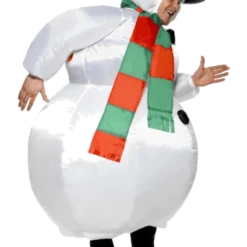 Smiffys All Mens Costumes Adult Inflatable Snowman Costume