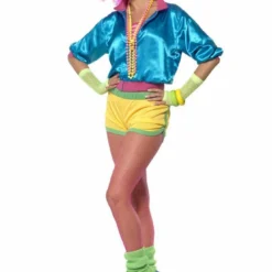 Smiffys All Womens Costumes 80s Skater Girl Costume