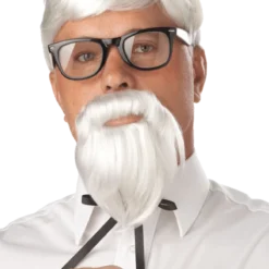 California Costumes Adult The Colonel Wig And Moustache