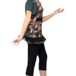 Smiffys Teen Army Girl Costume Sexy