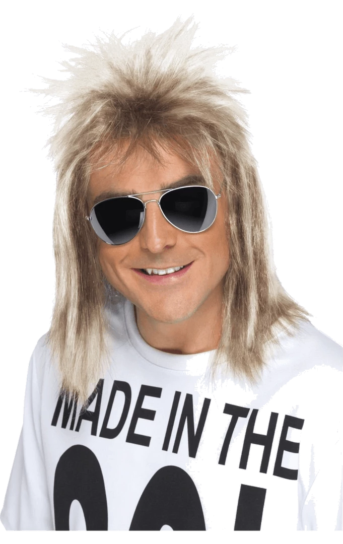 Smiffys Mullet Wig Accessory All Mens Costumes 1 Smiffys Mullet Wig Accessory All Mens Costumes