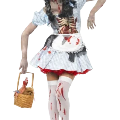 Smiffys All Womens Costumes Adult Horror Zombie Dorothy Costume