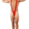 Orion Costumes Borat Mankini Thong Swimsuit (Bright Red) All Mens Costumes