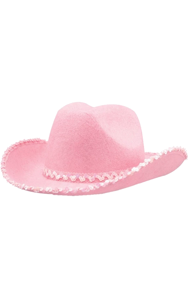 Bristol Novelty Pink Cowboy Hat 2 Bristol Novelty Pink Cowboy Hat